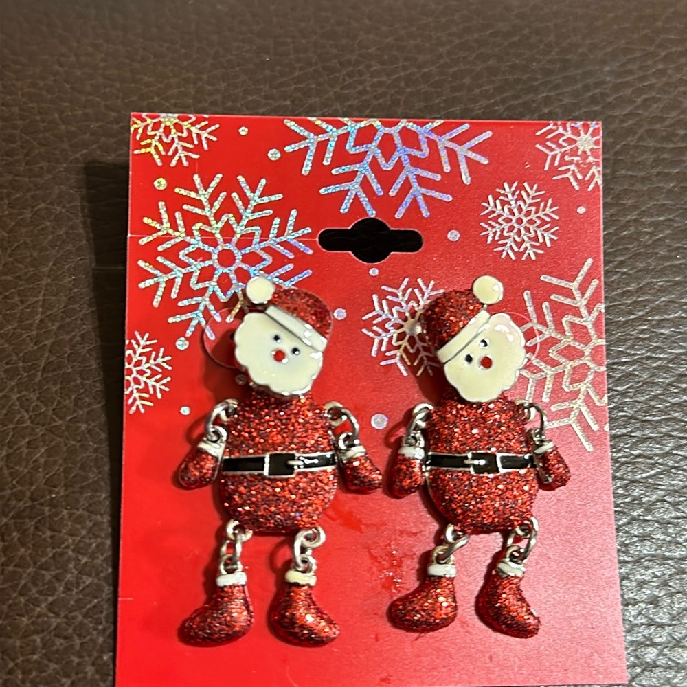 Christmas Santa Earrings